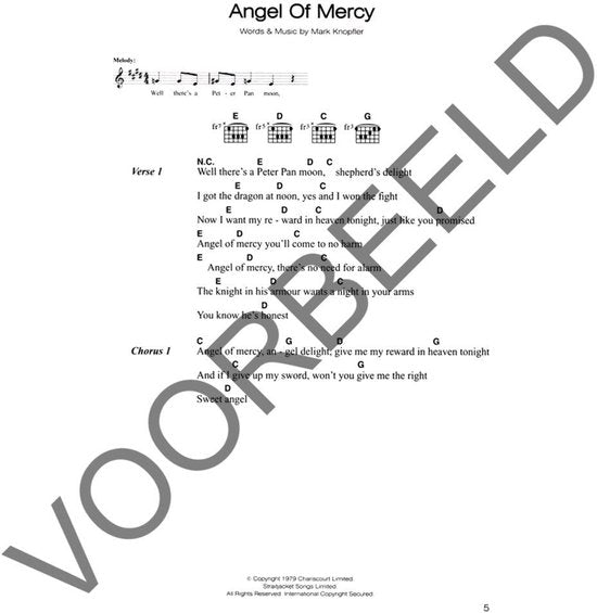 Dire Straits Complete Chord Songbook