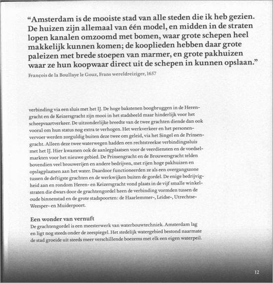 Amsterdam en de grachtengordel