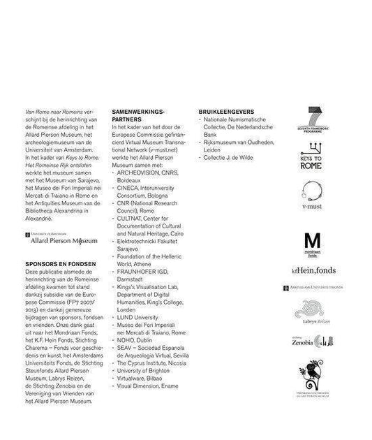 Allard Pierson Museum Serie 5 - Van Rome naar Romeins