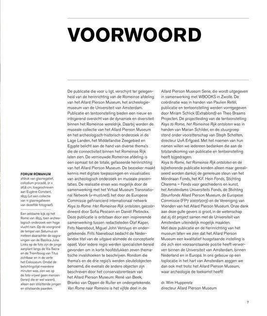 Allard Pierson Museum Serie 5 - Van Rome naar Romeins