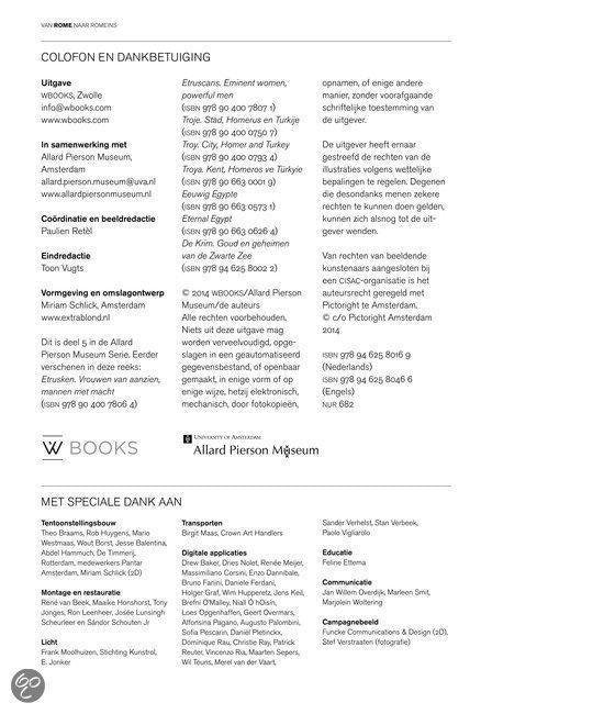 Allard Pierson Museum Serie 5 - Van Rome naar Romeins