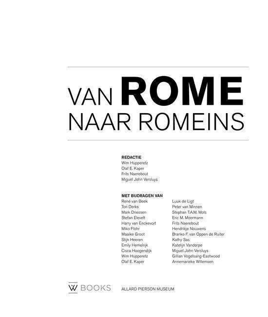 Allard Pierson Museum Serie 5 - Van Rome naar Romeins