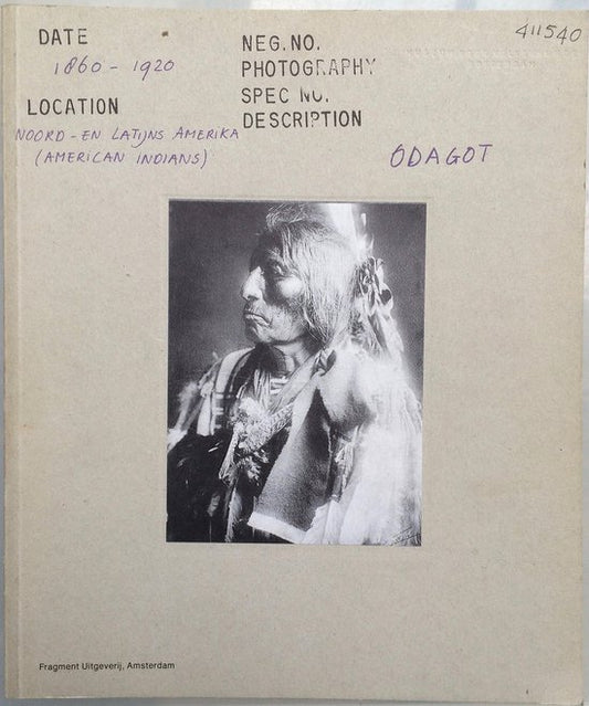 Odagot indianen gefotografeerd 1860-1920