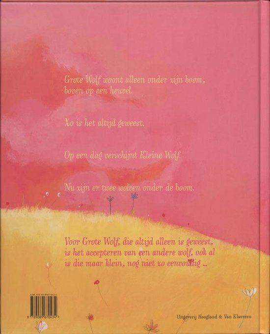 Grote wolf en kleine wolf