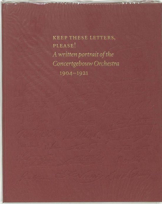 Keep these letters, please!