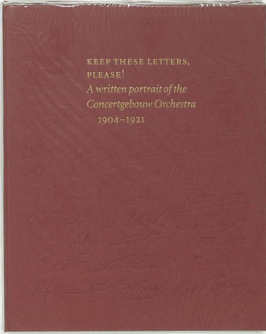 Keep these letters, please!