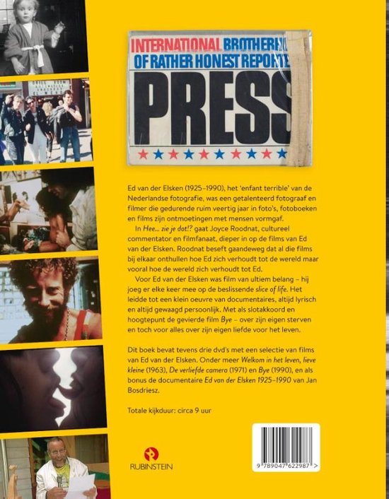 Ed Van Der Elsken - Hee... Zie Je Dat !? De Films Van Ed van der Elsken (Boek | 3 DVD)