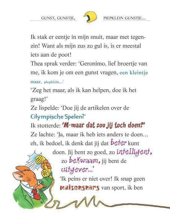 Geronimo Stilton 31 - Geheime missie: Olympische Spelen