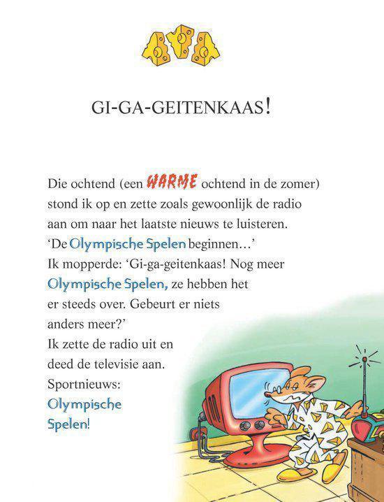 Geronimo Stilton 31 - Geheime missie: Olympische Spelen