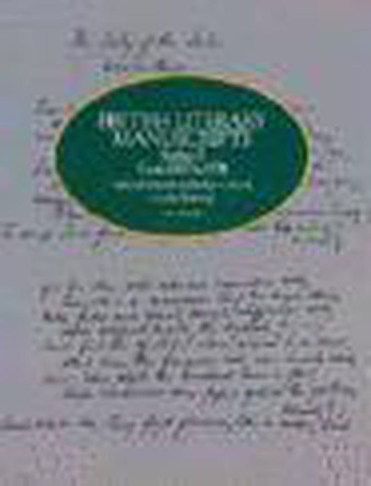 British Literary Manuscripts