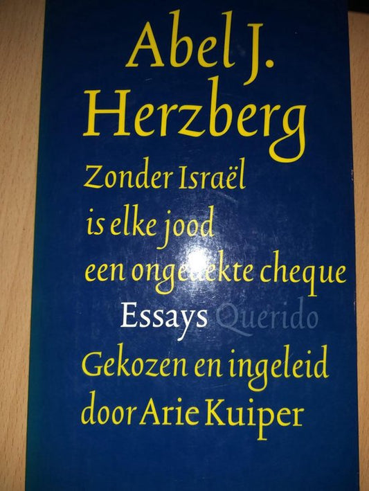 Zonder israël is elke jood een ongedekte cheque