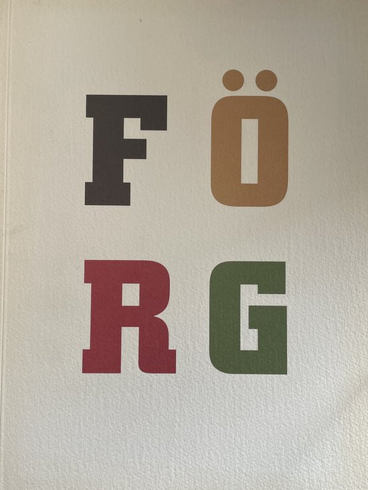 Catalogi stedelijk museum Günther Förg