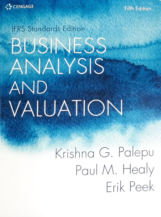 Business Analysis and Valuation