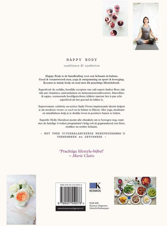 Happy body eet, ontspan, beweeg