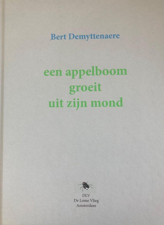 Een appelboom groeit uit zijn mond