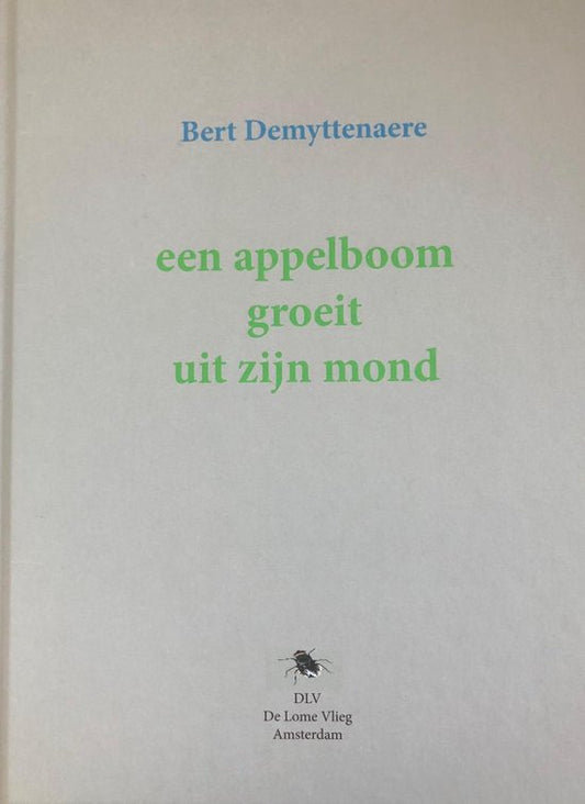 Een appelboom groeit uit zijn mond