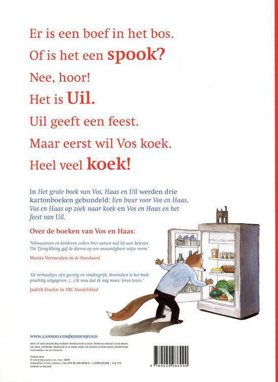 Het grote boek van vos, haas en uil