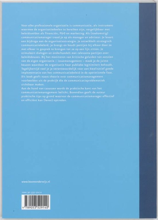 Communicatie managen