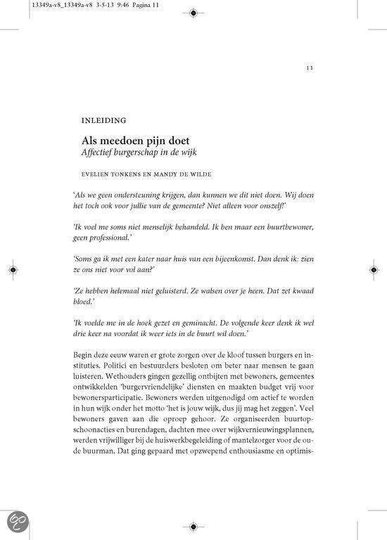 Als meedoen pijn doet