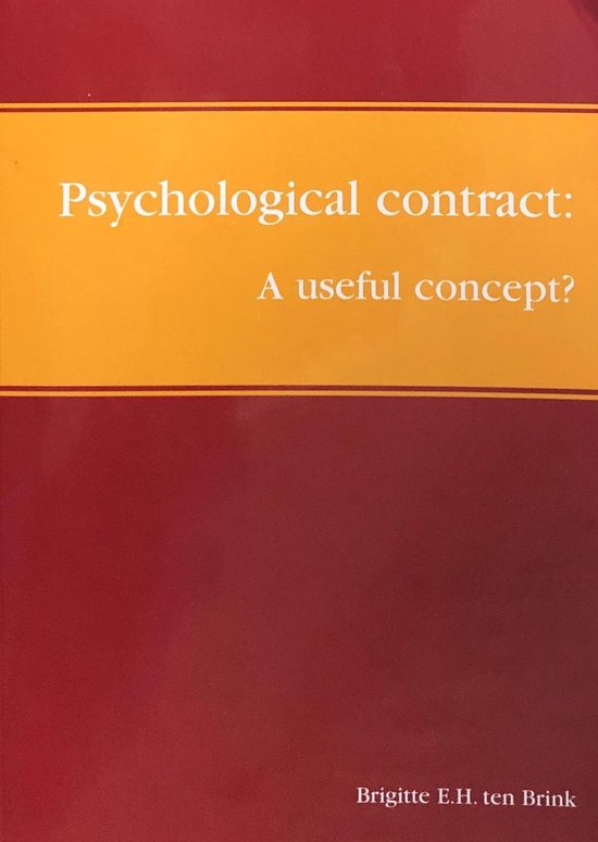 Psychological contract