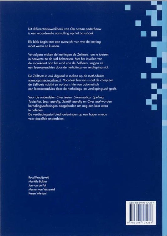 Op Niveau Onderbouw 2 Vmbo-t/Havo Differentiatiewerkboek Modulair