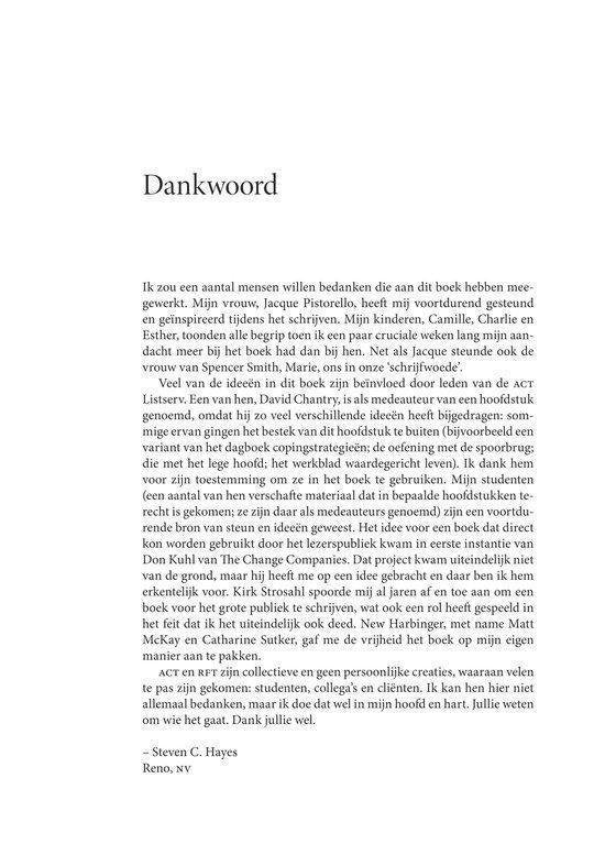 Uit je hoofd, in het leven