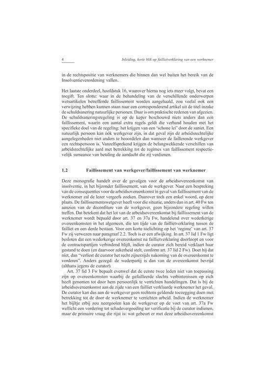 Recht en Praktijk - Insolventierecht 4 - Arbeidsovereenkomst en insolventierecht