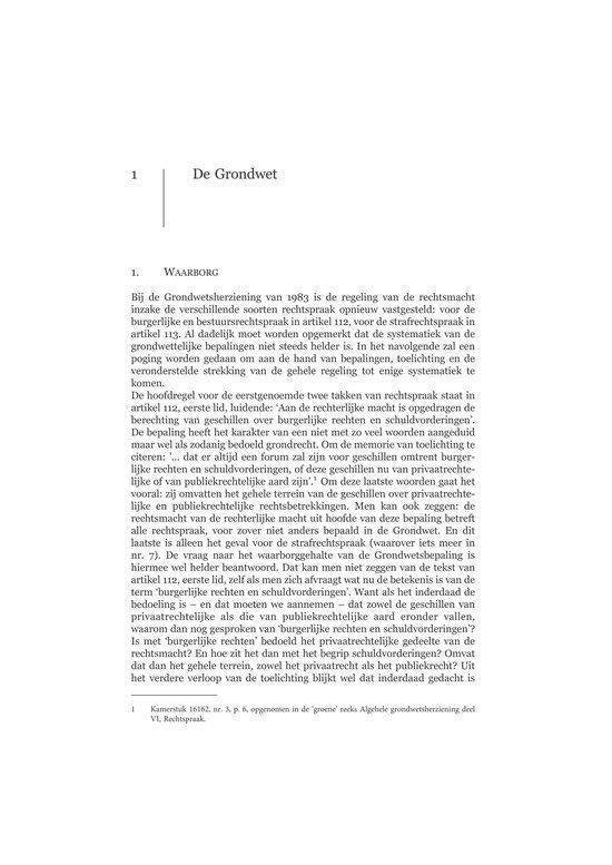 Recht en Praktijk-Staats- en Bestuursrecht SB6 - De gewone rechter en de bestuursrechtspraak