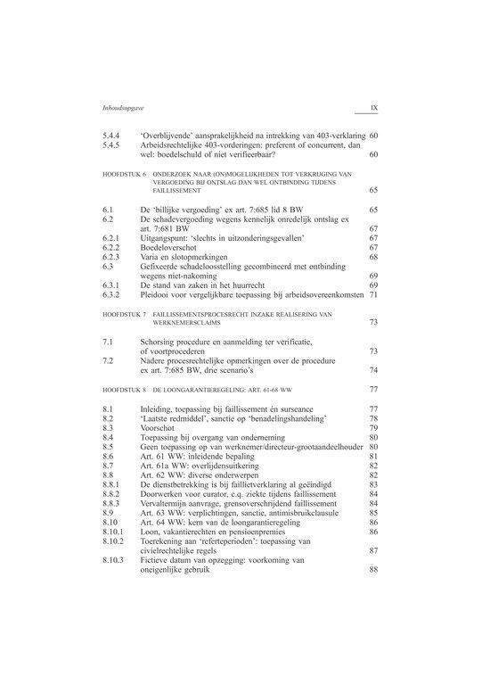 Recht en Praktijk - Insolventierecht 4 - Arbeidsovereenkomst en insolventierecht