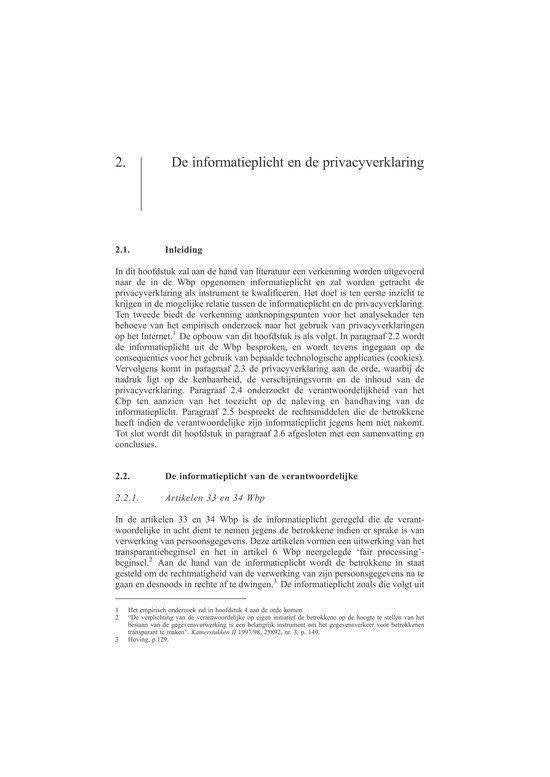 Recht doen aan Privacyverklaringen