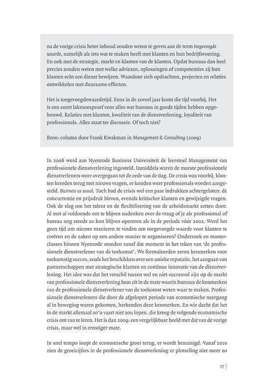 De ondernemende professional