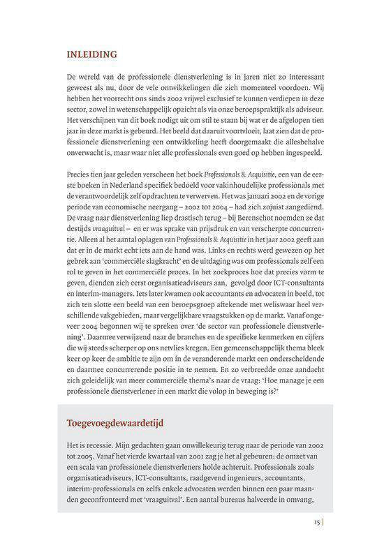 De ondernemende professional