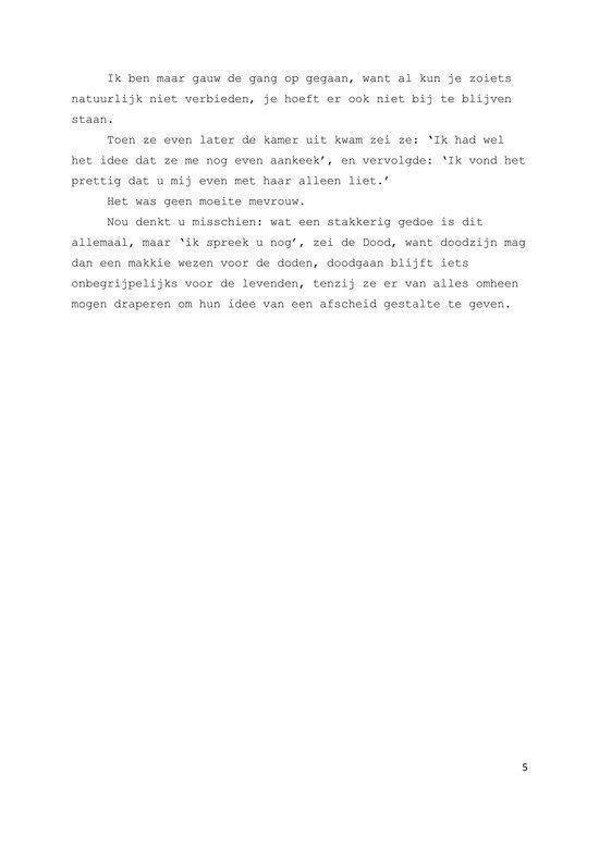 Tumult bij de uitgang