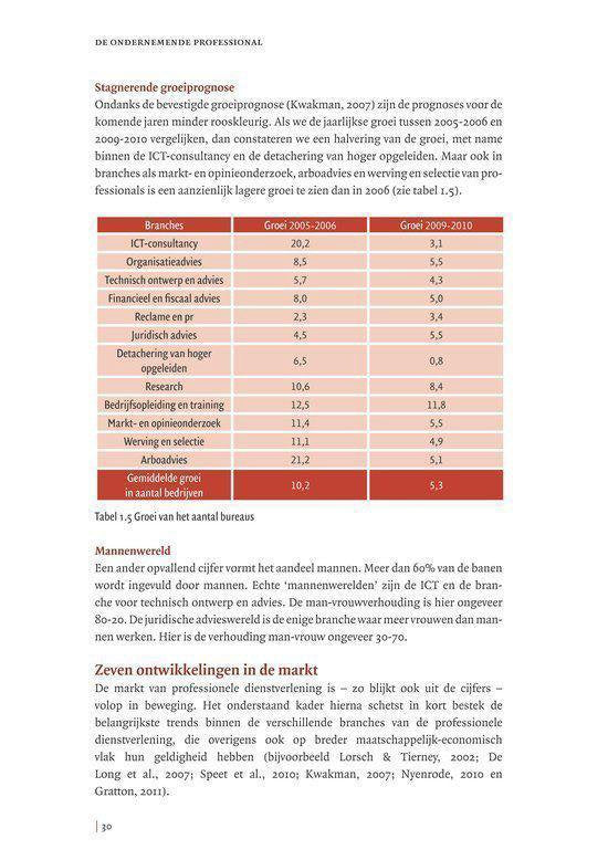 De ondernemende professional