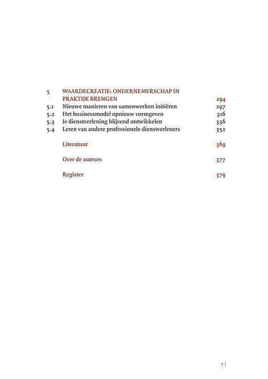 De ondernemende professional