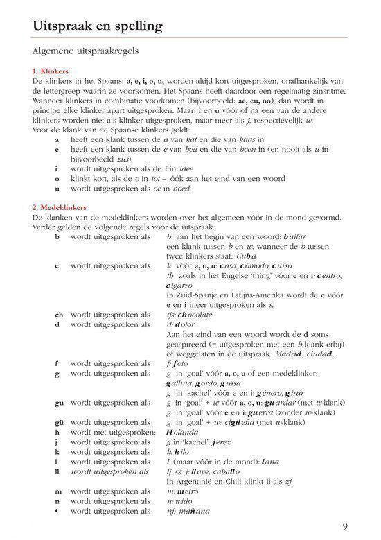 Grammatica in gebruik - Spaans