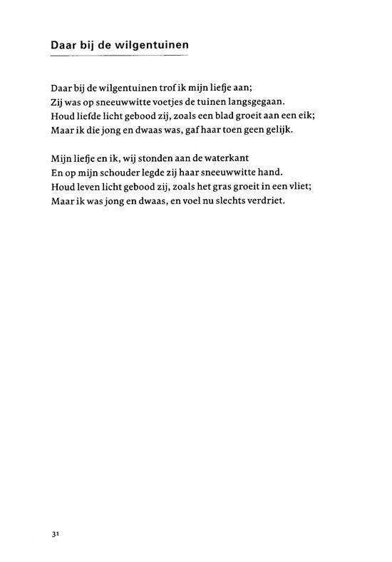 De mooiste van Yeats