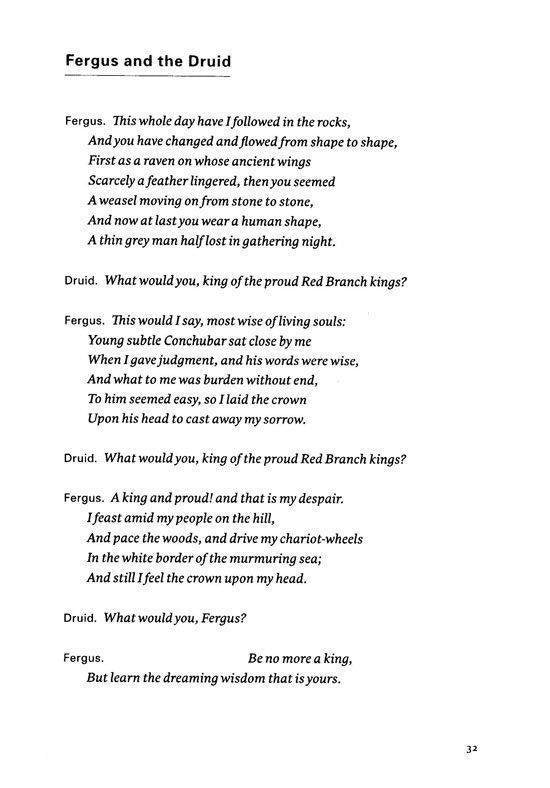 De mooiste van Yeats