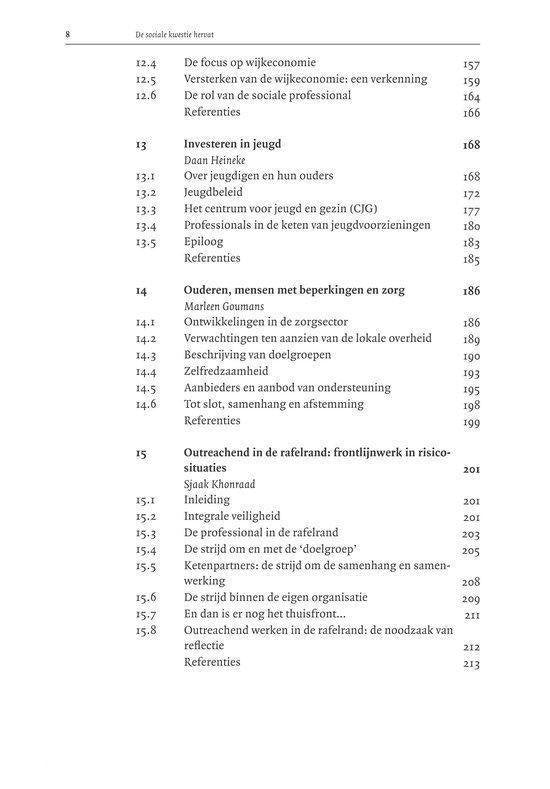 De sociale kwestie hervat