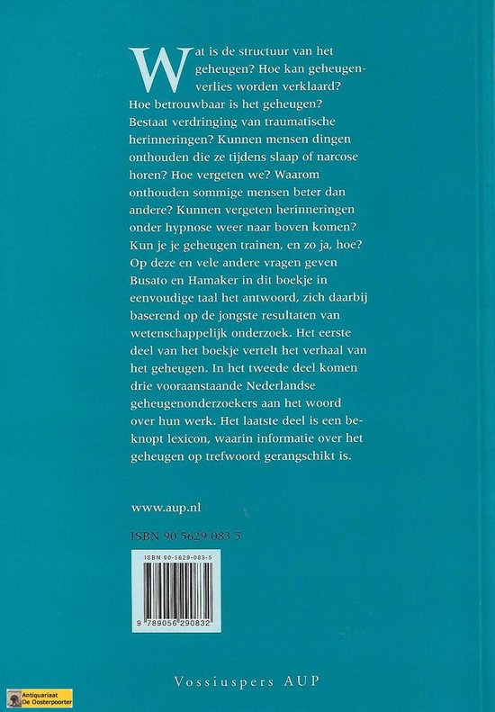 Geheugen in een notedop