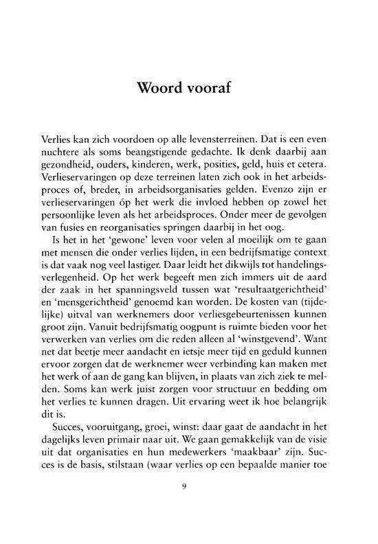 Aan de slag met verlies