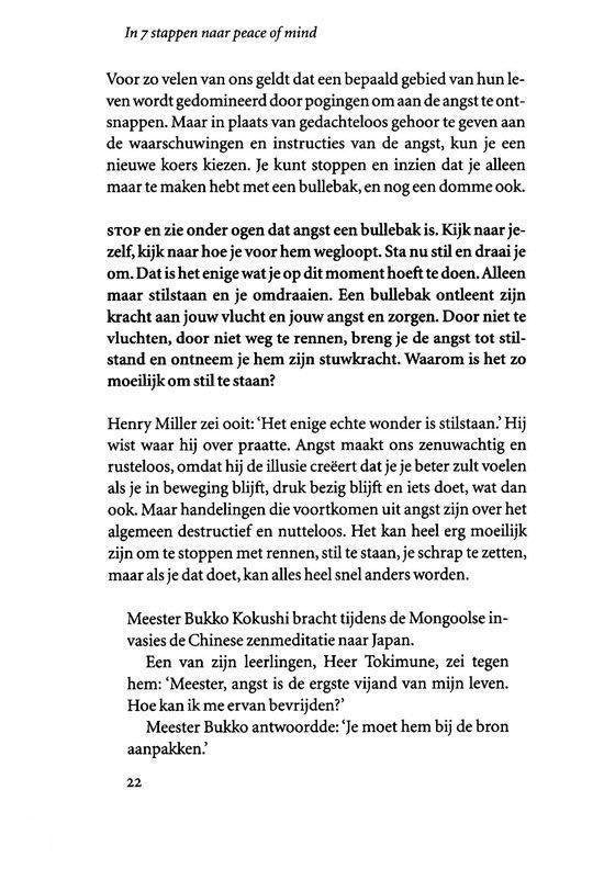 In 7 Stappen Naar Peace Of Mind