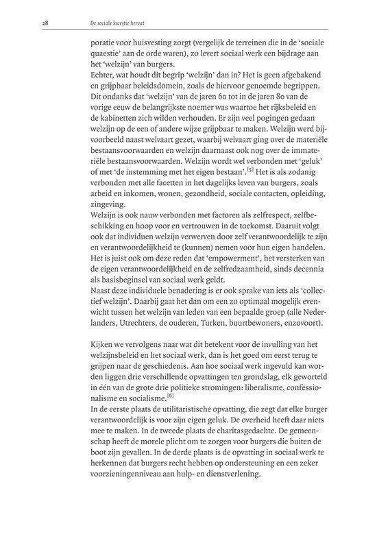 De sociale kwestie hervat