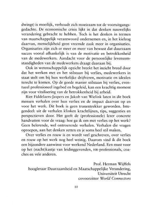 Aan de slag met verlies