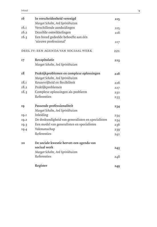 De sociale kwestie hervat