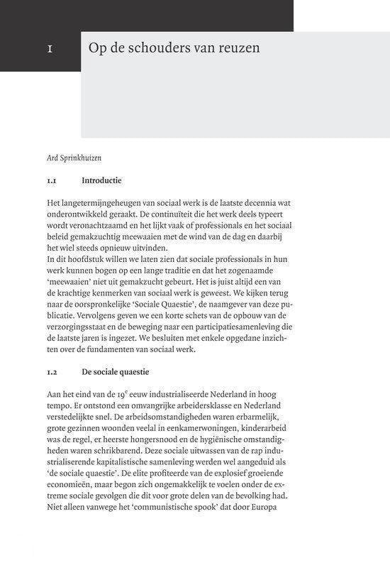 De sociale kwestie hervat