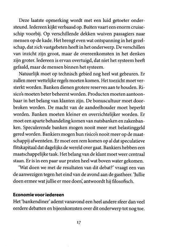 Bankiers Zweren Bij Geld