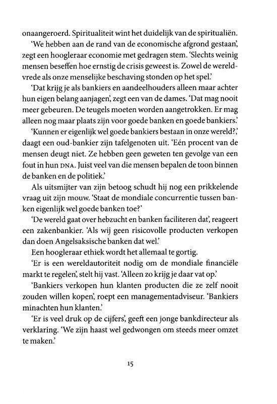 Bankiers Zweren Bij Geld