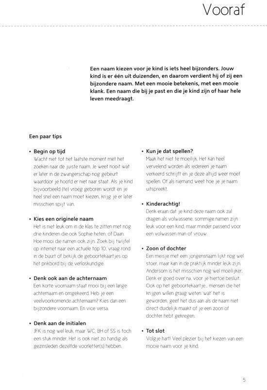 1001 Namenboek