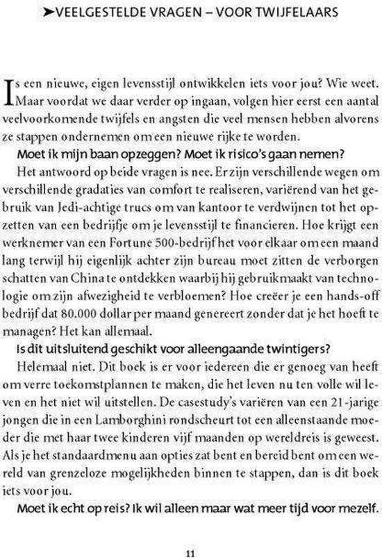 Een werkweek van 4 uur